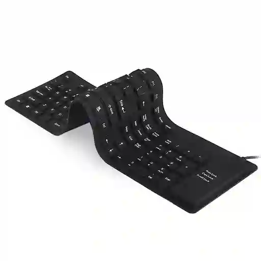 Teclado Flexible Impermeable Para Pc O Tablet