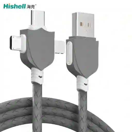 Cable De Carga Multi Entrada, 3 Puntas Xs-020 De 1.2 M