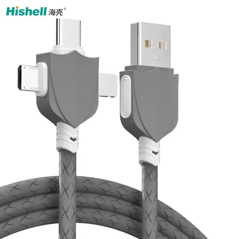 Cable De Carga Multi Entrada, 3 Puntas Xs-020 De 1.2 M
