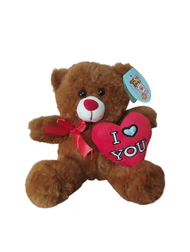 Peluche De Oso Con Corazon