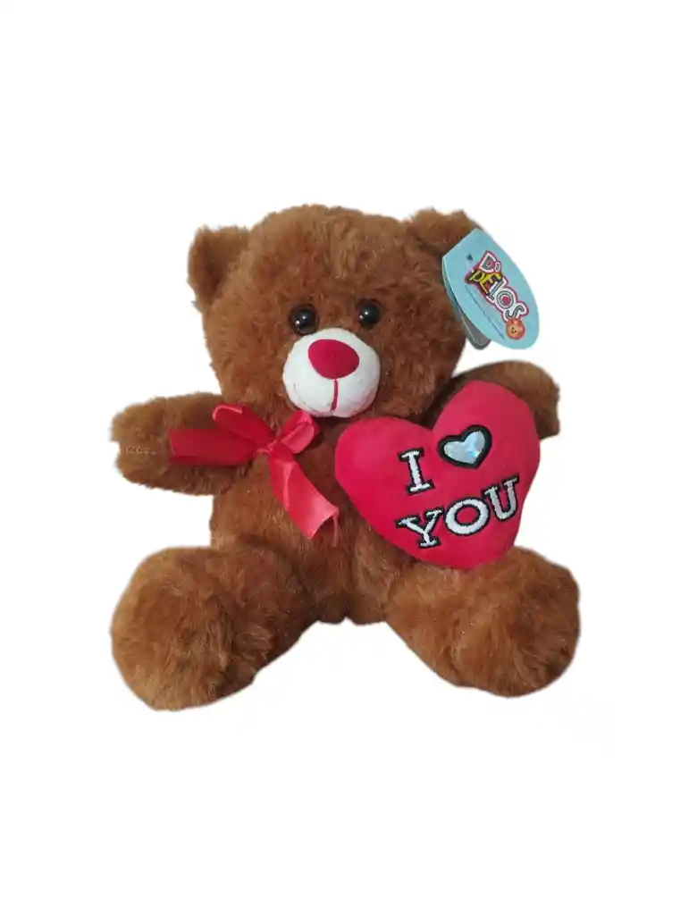 Peluche De Oso Con Corazon