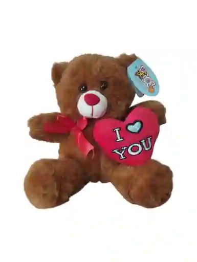 Peluche De Oso Con Corazon