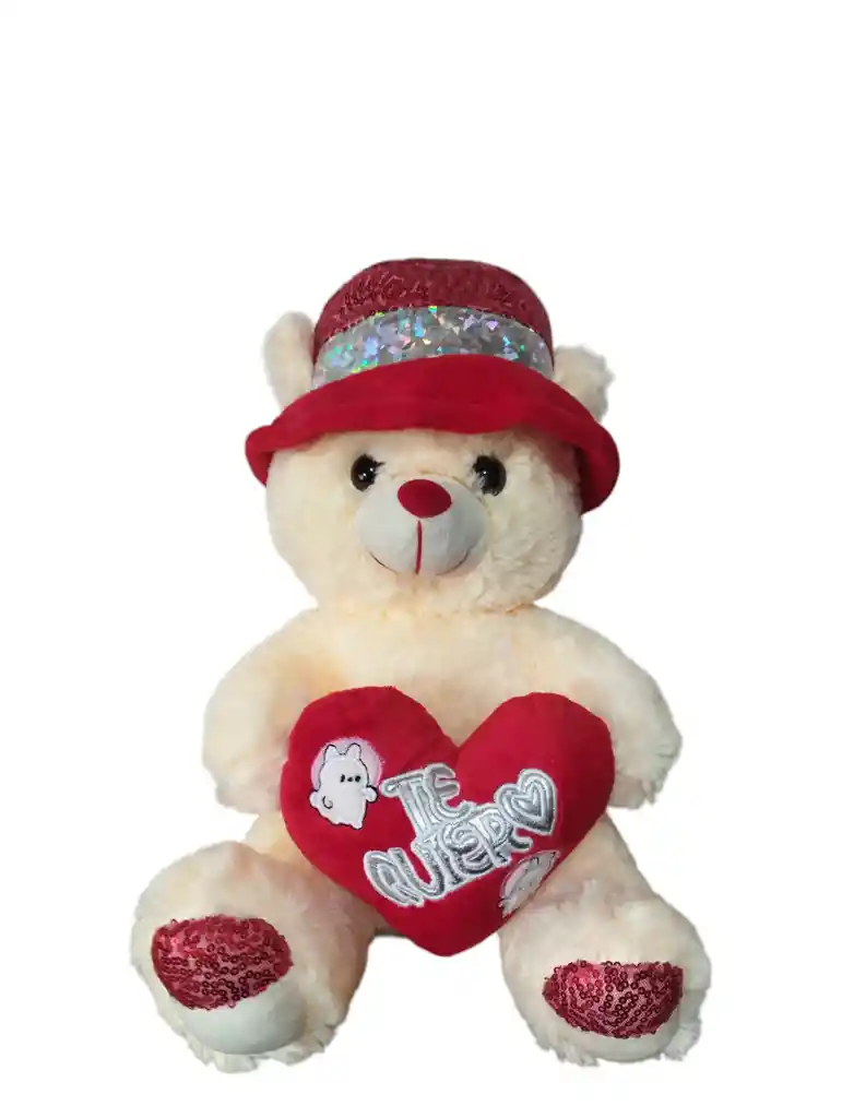 Peluche De Oso Con Gorrito