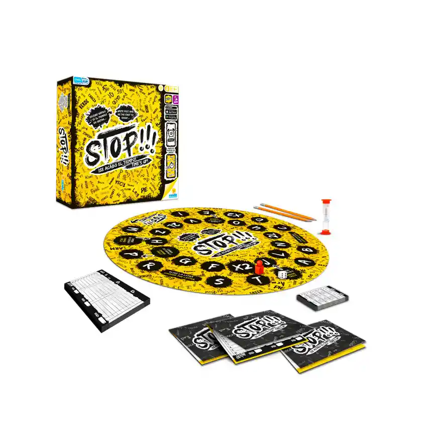 Juego De Mesa Stop Niños Y Adultos