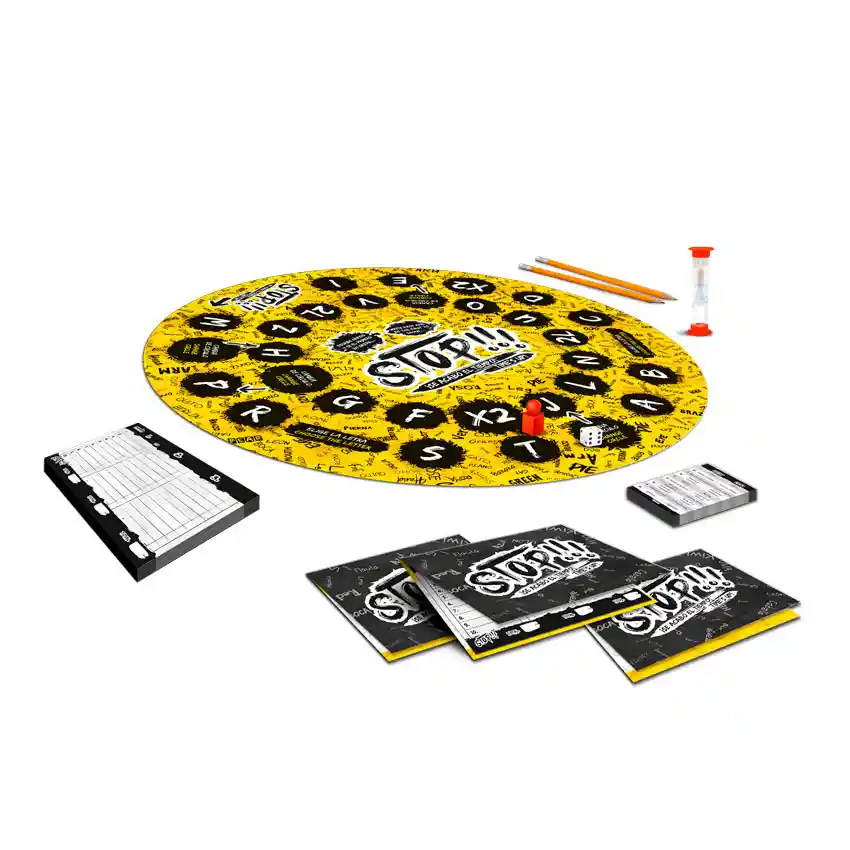 Juego De Mesa Stop Niños Y Adultos