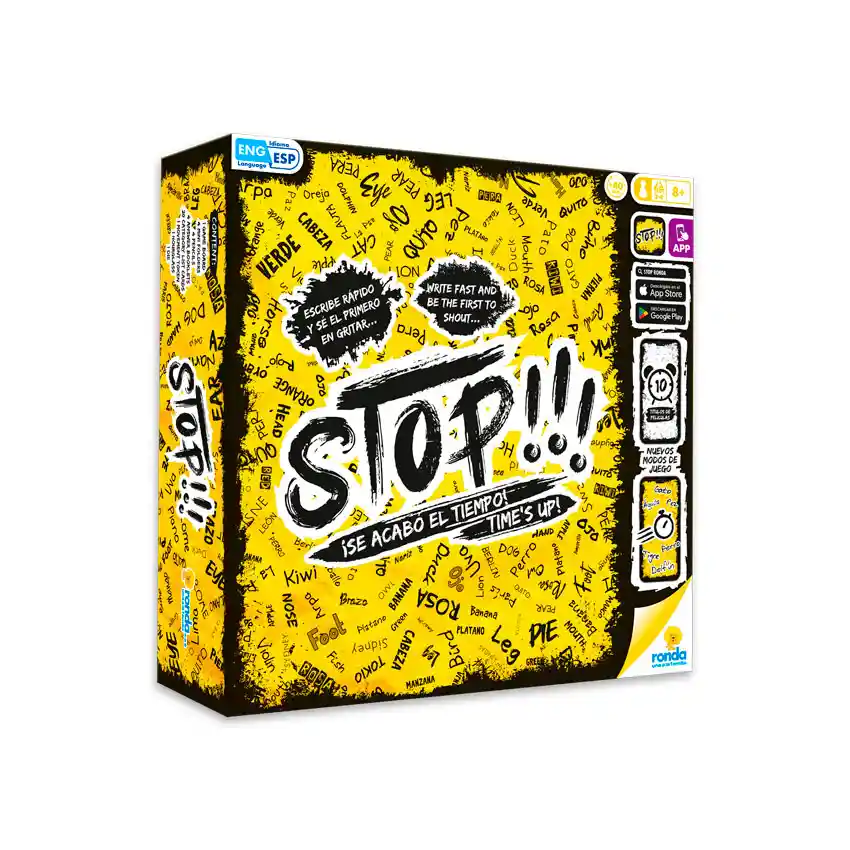 Juego De Mesa Stop Niños Y Adultos