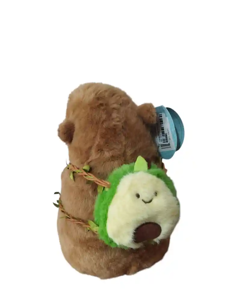 Peluche De Capibara Con Bolsito