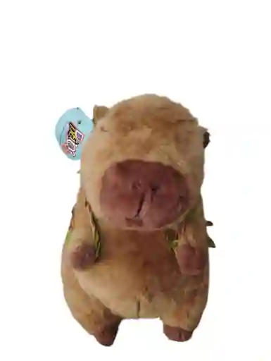 Peluche De Capibara Con Bolsito