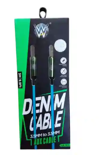 Cable Auxiliar De Audio 3.5 A 3.5