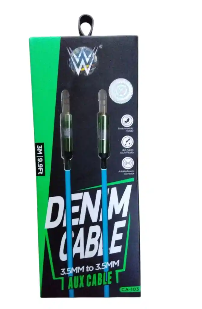 Cable Auxiliar De Audio 3.5 A 3.5