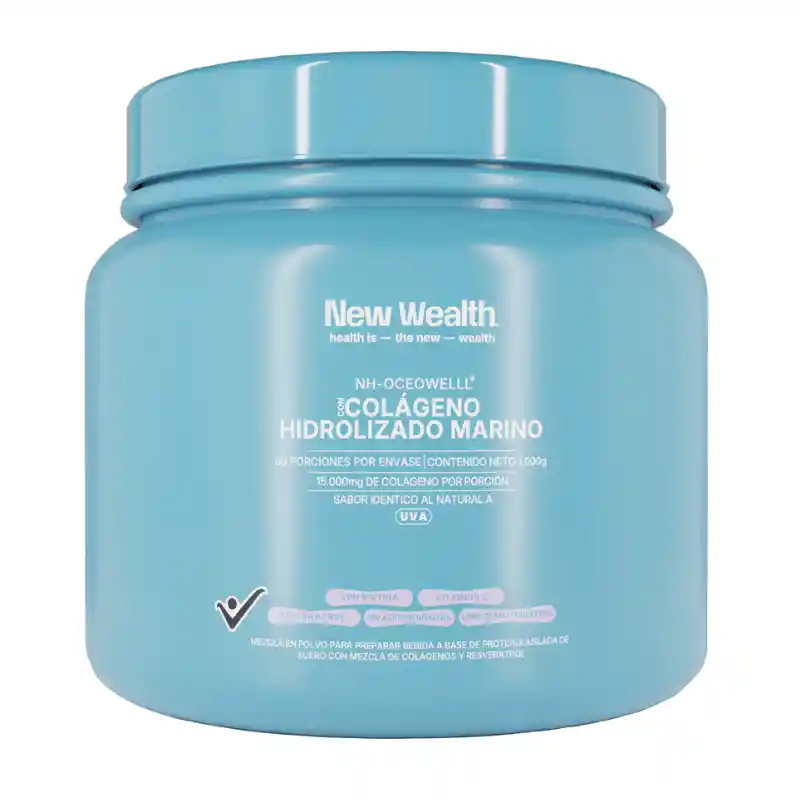 Colageno Marino Uva - Newhealth 1000 Gr	