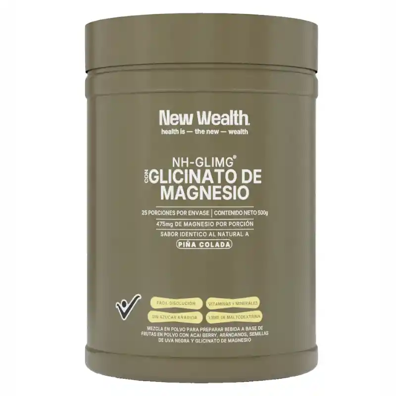 Glicinato De Magnesio - Newhealth 500 Gr