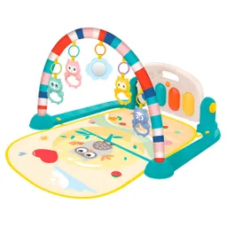 Gimnasio Piano Fitness Tapete Sonajero Buho Musical Bebes