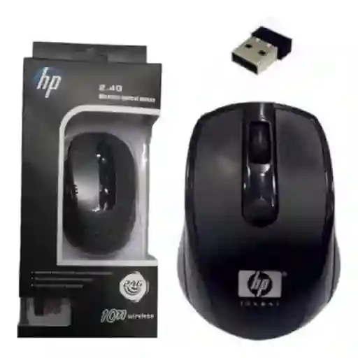 Mouse Óptico Hp 2,4g Ajustable 4 Botones Nuevo Rojo