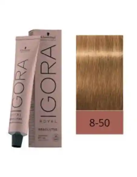 Igora Royal Tinte 8-50 Rubio Claro Dorado Natural