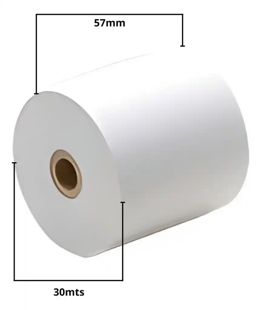 Rollo Térmico 80x60 Caja X 60 Unidades Para Impresoras Pos