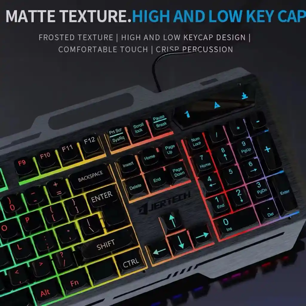 Combo Teclado Y Mouse Gamer Jertech Km960