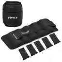 Pesas Tobilleras Y Muñequeras 6kg Fitnics Ajustables Set X2