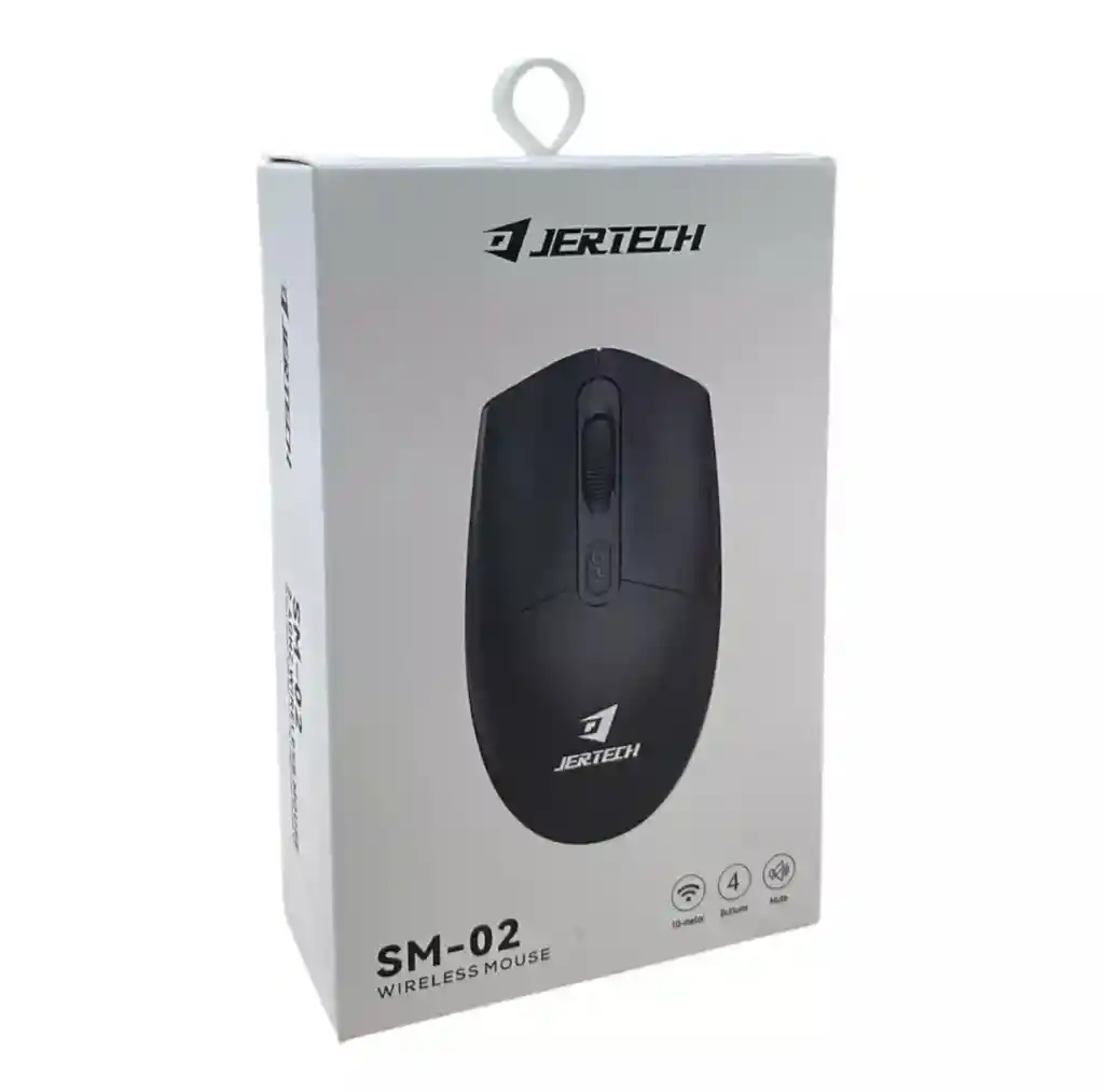 Mouse Inalámbrico Colores Jertech Sm-02