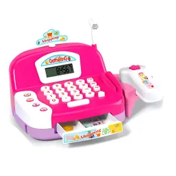 Caja Registradora Cash De Juguete Para Niña + Baterias