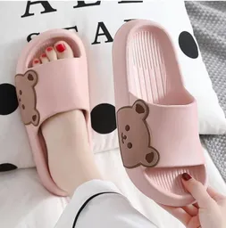 Chanclas Sandalias De Osito Para Dama Talla 39/40 Rosa