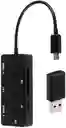 Adaptador Multipuertos Usb, Lector De Tarjeta