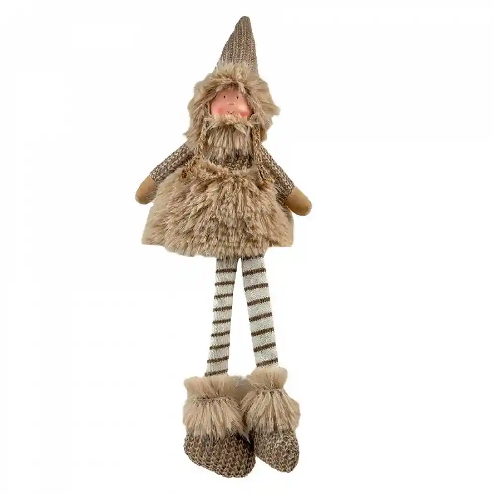 Muneco Santini Nina 13x60cm Cafe Poliester