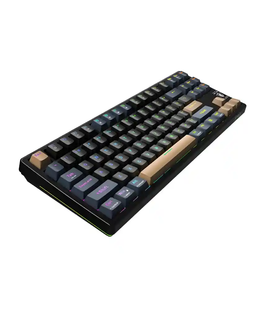 Teclado Mecanido Inalambrico 2.4hz Bt 80% Tkl Jedel Wkl-102