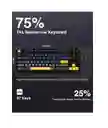 Teclado Mecanido Inalambrico 2.4hz Bt 80% Tkl Jedel Wkl-102