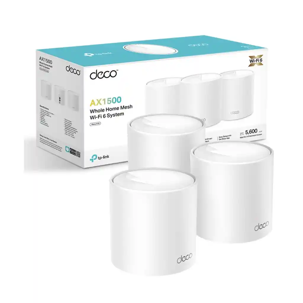 Ax1500 Whole Home Mesh Wi-fi 6 System