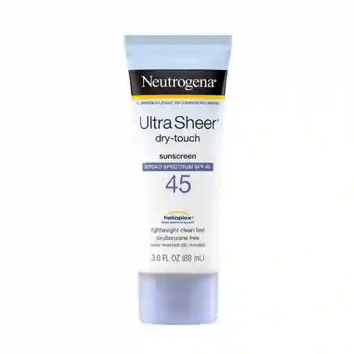 Neutrogena Ultra Sheer Dry Touch Suncreen Broad Spectrum Spf45 88ml