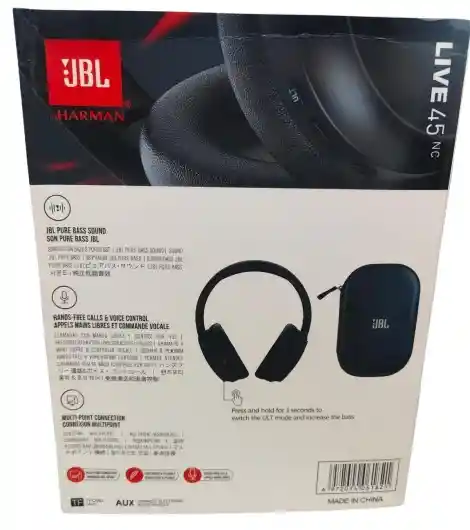 Balaca Jbl Live 45 Con Estuche