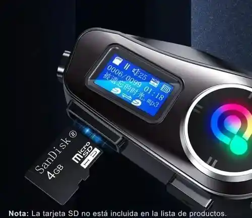 Intercomunicador Con Pantalla Y Linterna