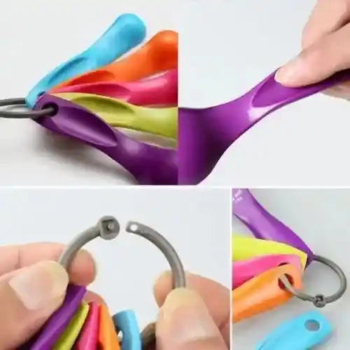 Set Cucharas Medidoras Para Cocina En Gr (1-15gr)