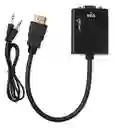 Convertidor Hdmi Macho A Vga Hembra Salida Video Adaptador