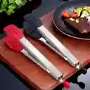 Pinzas De Silicona Para Cocina - Rojo