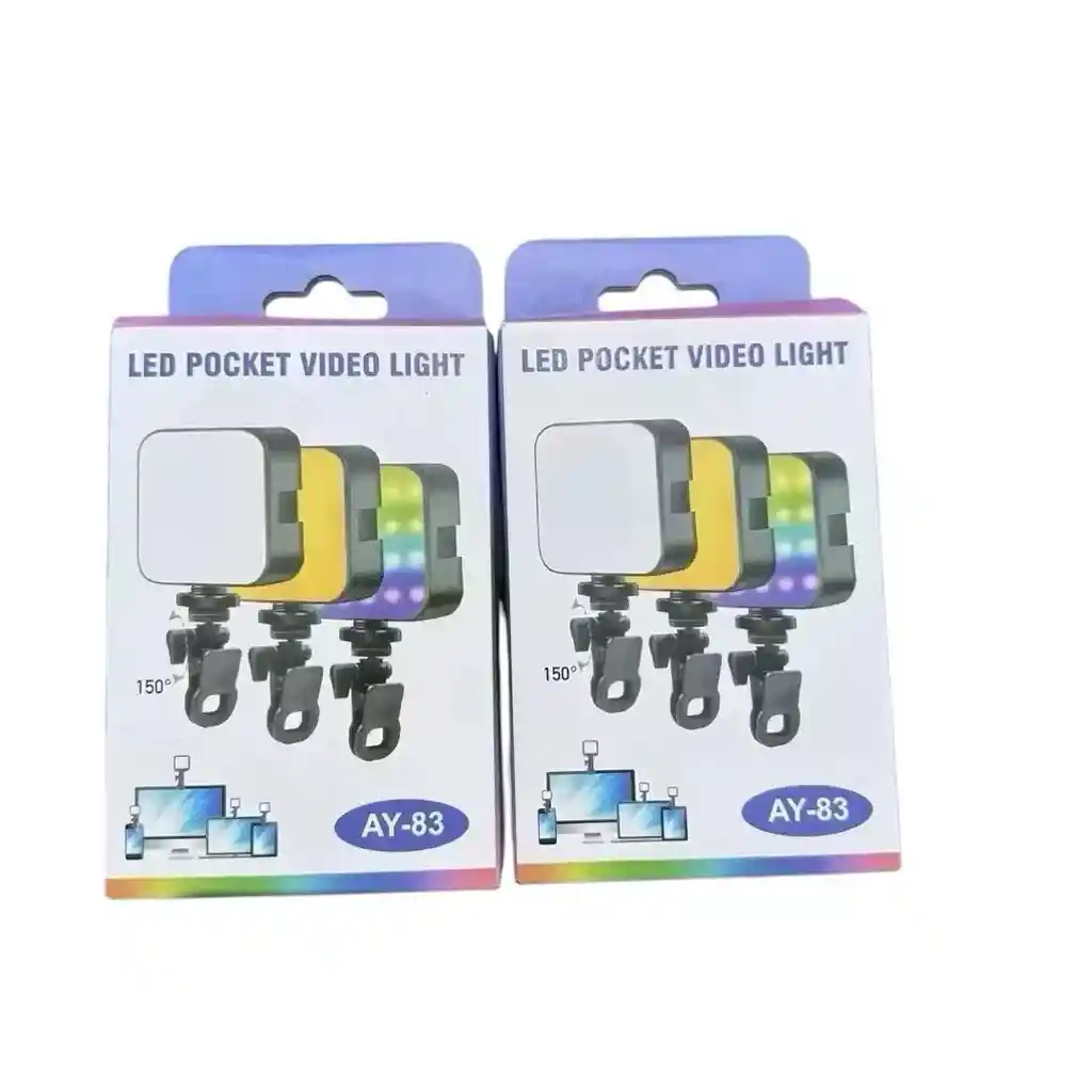 Luz Led Rgb Recargable Para Celular Ay-83