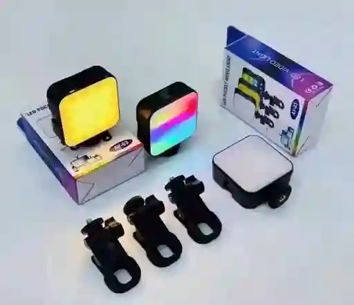 Luz Led Rgb Recargable Para Celular Ay-83