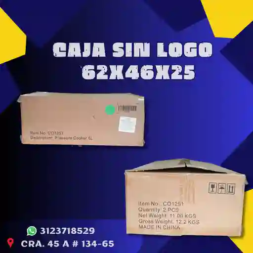 Caja Sin Logo - 62x46x25