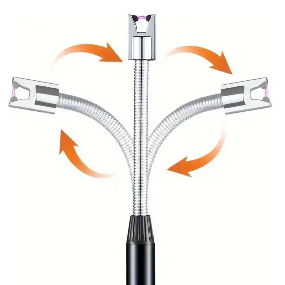 Encendedor Plasma Electrico Flexible Recargable Usb Jr818-b
