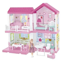 Casa Muñeca Accesorios Muebles Juguete Interactivo Niñas