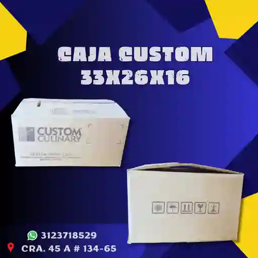 Caja Custom - 33x25x15
