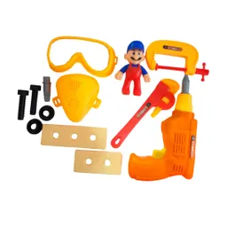 Juguete Niños Set De Herramientas Juego Kit Constructor