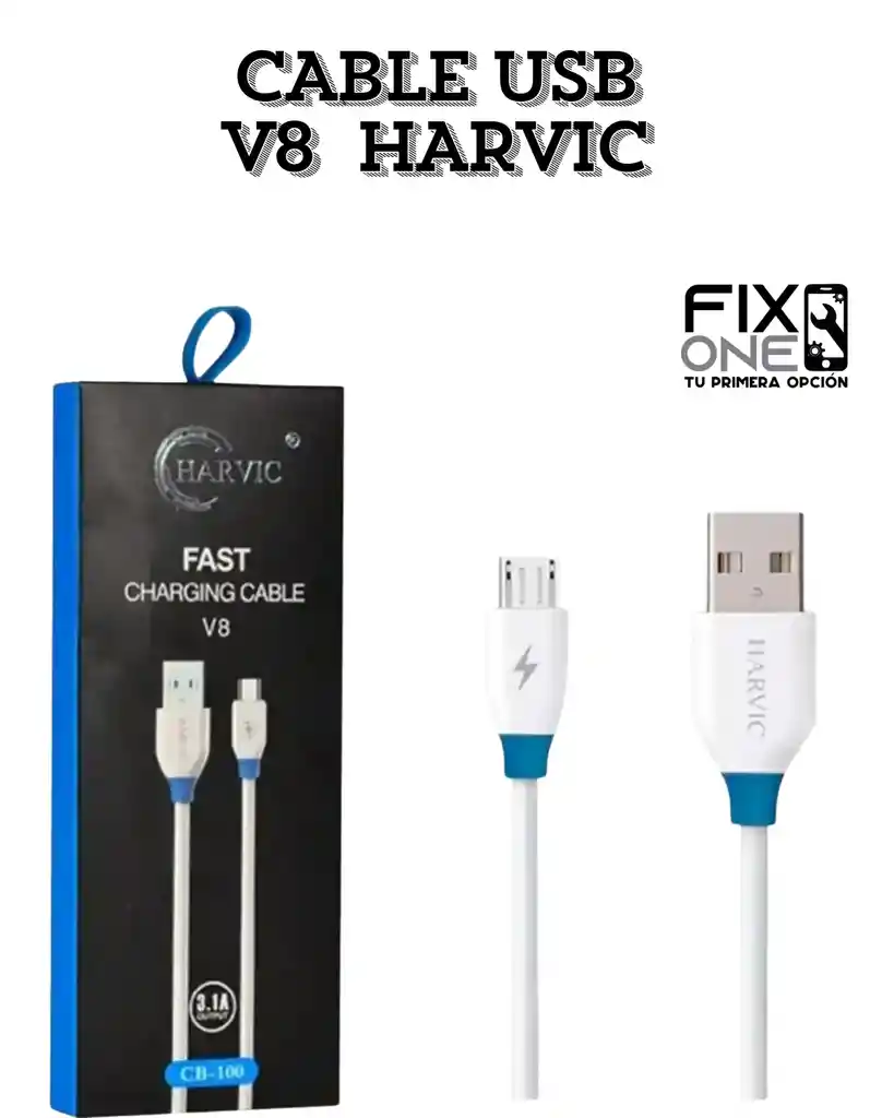 Cable Usb V8 Harvic
