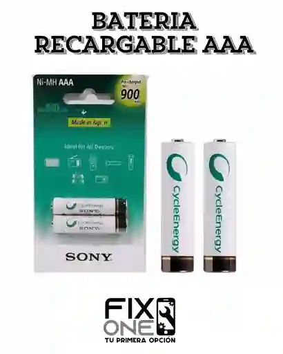 Bateria Recargable Aaa