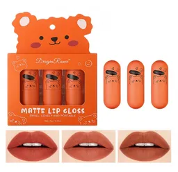 Juego De 3 Mini Labiales Matte Para Labios Maquillaje Dragon Rance