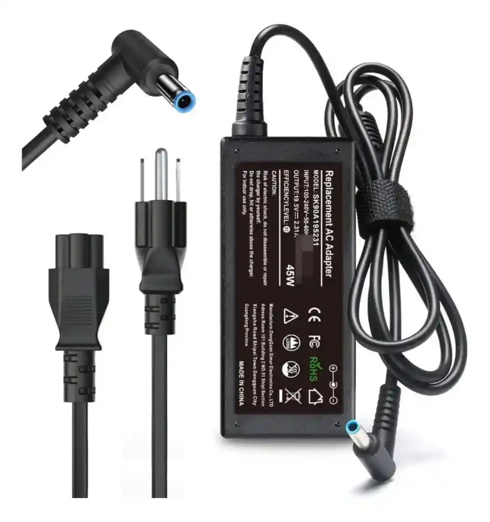 Cargador Hp Punta Azul 19.5v 3.33mah