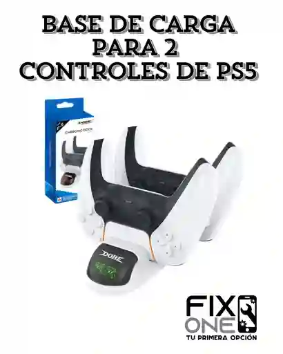 Base De Carga Para 2 Controles De Ps5