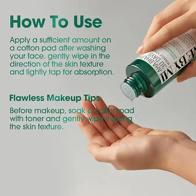 Tónico Exfoliante Suave 30 Days Miracle Some By Mi 30-day Miracle Toner Enhanced With Aha, Bha, And Pha