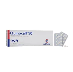 Quinocalf 50 Mg Tableta Unitaria